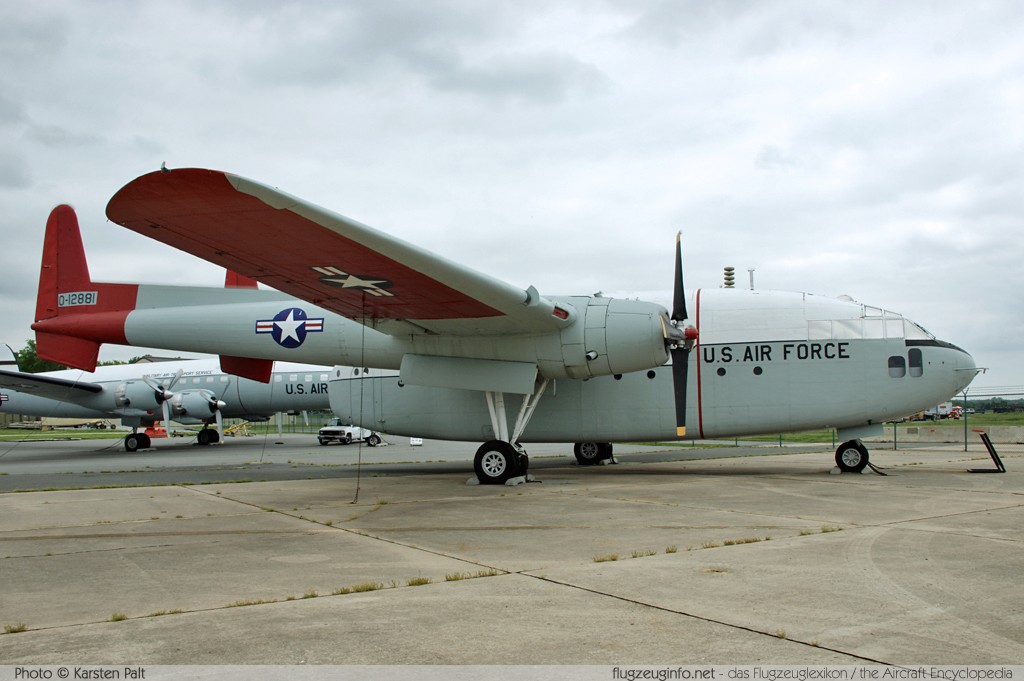 Fairchild C-119G Flying Boxcar United States Air Force (USAF) 51-2881 10870 Air Mobility Command Museum Dover AFB, DE 2014-05-30 � Karsten Palt, ID 10092 Fairchild C-119G Flying Boxcar United States Air Force (USAF) 51-2881 10870 Air Mobility Command Museum Dover AFB, DE 2014-05-30 � Karsten Palt, ID 10092