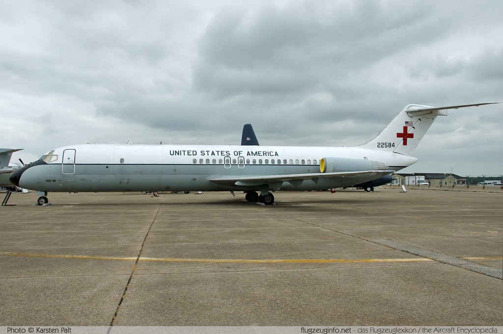 McDonnell Douglas C-9A Nightingale (DC-9-32CF) United States Air Force (USAF) 67-22584 47242 / 304 Air Mobility Command Museum Dover AFB, DE 2014-05-30 � Karsten Palt, ID 10114