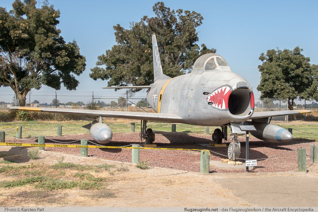 North American F-86H Sabre United States Air Force (USAF) 53-1230 203-2 Castle Air Museum Atwater, CA 2016-10-10 � Karsten Palt, ID 13263