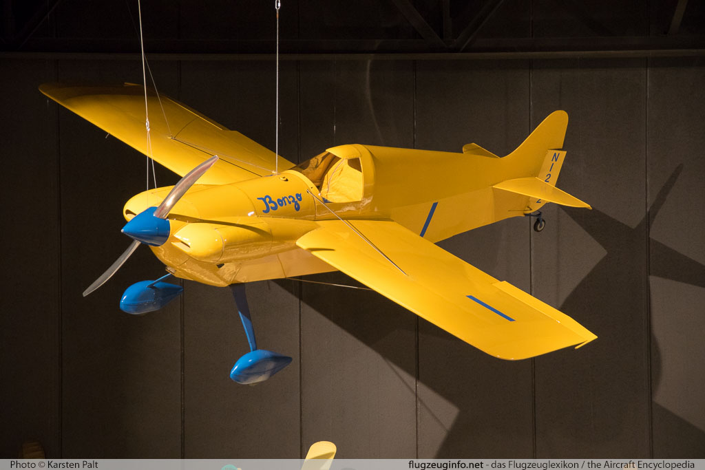 Wittman DFA Little Bonzo N1292 EAA AirVenture Museum Oshkosh, WI 2016-04-10 � Karsten Palt, ID 12346 Wittman DFA Little Bonzo N1292 EAA AirVenture Museum Oshkosh, WI 2016-04-10 � Karsten Palt, ID 12346