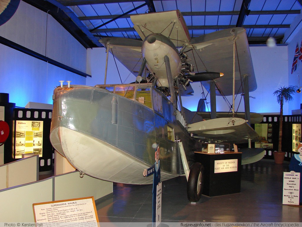 Supermarine Walrus I Irish Air Corps L2301 C3/21840 Fleet Air Arm Museum Yeovilton 2008-07-13 � Karsten Palt, ID 1125 Supermarine Walrus I Irish Air Corps L2301 C3/21840 Fleet Air Arm Museum Yeovilton 2008-07-13 � Karsten Palt, ID 1125