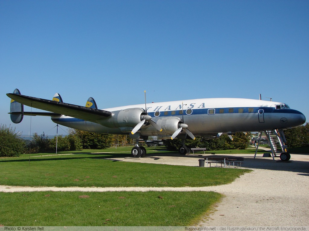 Lockheed L-1049G Super Constellation Lufthansa D-ALIN 1049G-4604 Flugausstellung L.+P. Junior Hermeskeil 2008-09-27 � Karsten Palt, ID 1458 Lockheed L-1049G Super Constellation Lufthansa D-ALIN 1049G-4604 Flugausstellung L.+P. Junior Hermeskeil 2008-09-27 � Karsten Palt, ID 1458