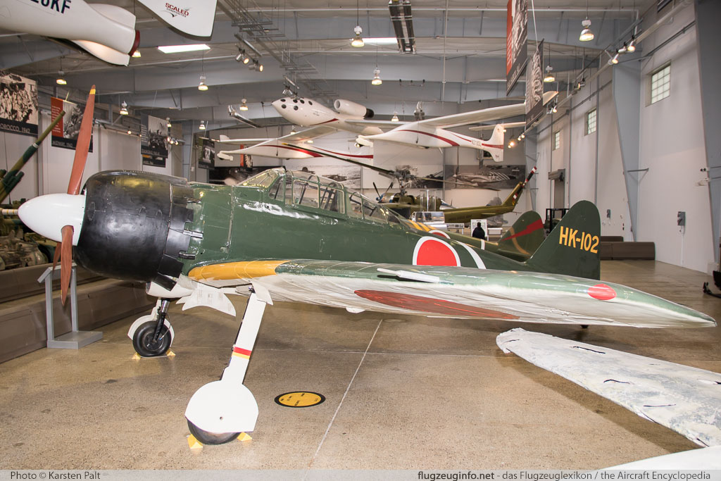 Mitsubishi A6M3 Reisen (Zero) Flying Heritage Collection N652Z 4400 Flying Heritage Collection Everett, WA 2016-04-12 � Karsten Palt, ID 12371 Mitsubishi A6M3 Reisen (Zero) Flying Heritage Collection N652Z 4400 Flying Heritage Collection Everett, WA 2016-04-12 � Karsten Palt, ID 12371