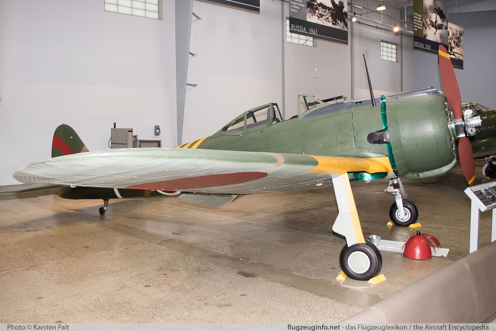 Nakajima Ki-43-Ib Hayabusa Flying Heritage Collection N750N 750 Flying Heritage Collection Everett, WA 2016-04-12 � Karsten Palt, ID 12376