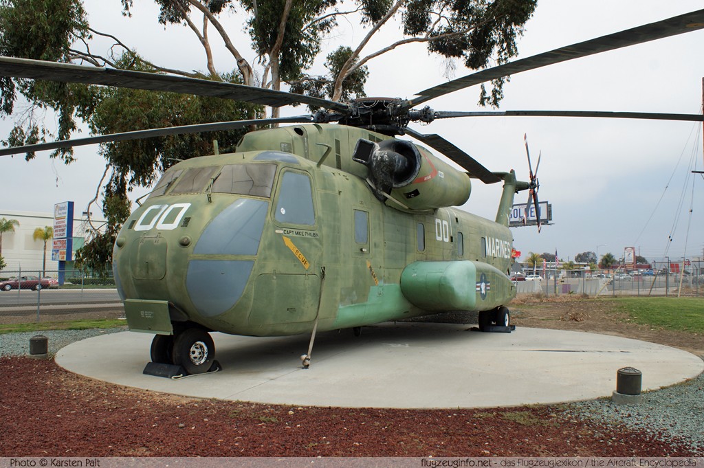 Sikorsky CH-53A Sea Stallion United States Marine Corps (USMC) 153304 65-081 Flying Leatherneck Aviation Museum San Diego, CA 2012-06-13 � Karsten Palt, ID 5886 Sikorsky CH-53A Sea Stallion United States Marine Corps (USMC) 153304 65-081 Flying Leatherneck Aviation Museum San Diego, CA 2012-06-13 � Karsten Palt, ID 5886