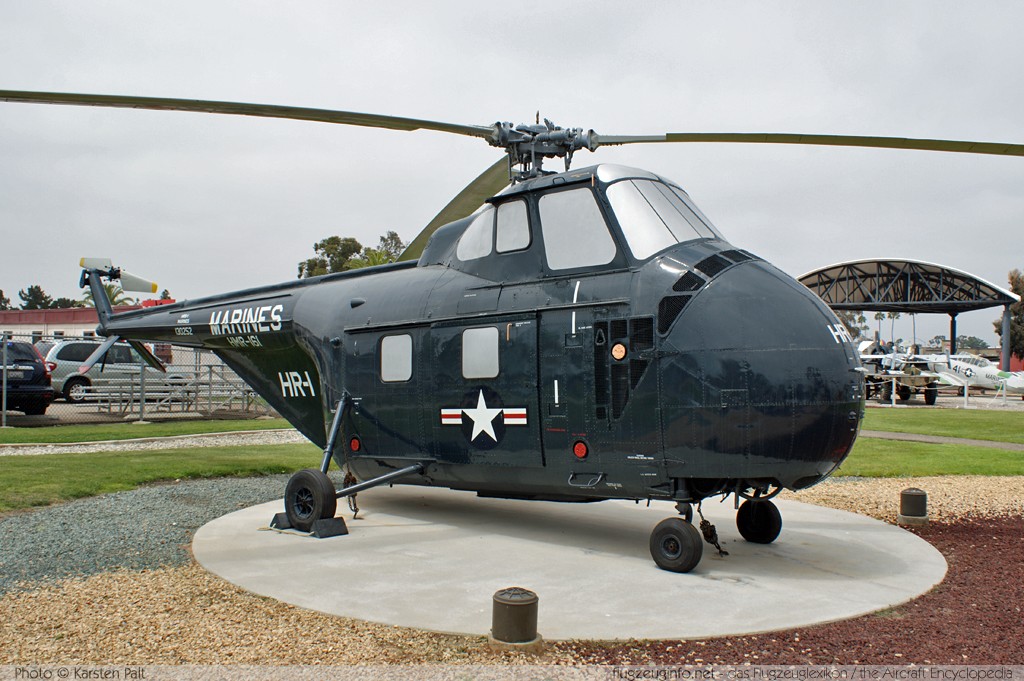 Sikorsky HRS-3 (CH-19E Chickasaw / S-55B) United States Marine Corps (USMC) 130252 55-408 Flying Leatherneck Aviation Museum San Diego, CA 2012-06-13 � Karsten Palt, ID 5908
