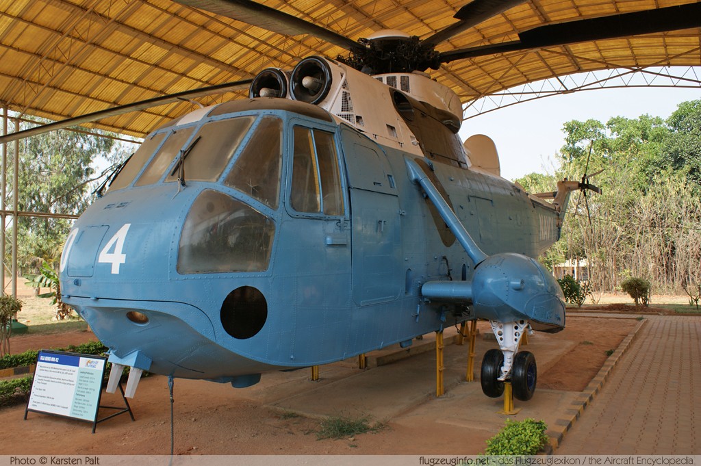 Westland Sea King Mk42 Indian Navy IN-504 WA736 HAL Heritage Centre & Aerospace Museum Bangalore 2012-03-26 � Karsten Palt, ID 4527 Westland Sea King Mk42 Indian Navy IN-504 WA736 HAL Heritage Centre & Aerospace Museum Bangalore 2012-03-26 � Karsten Palt, ID 4527