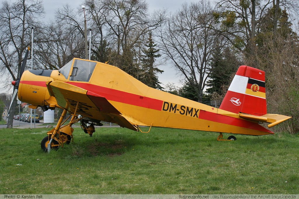 Let Z-37 Cmelak Interflug DM-SMX 05-12 Technikmuseum Hugo Junkers Dessau-Rosslau 2012-04-15 � Karsten Palt, ID 5564