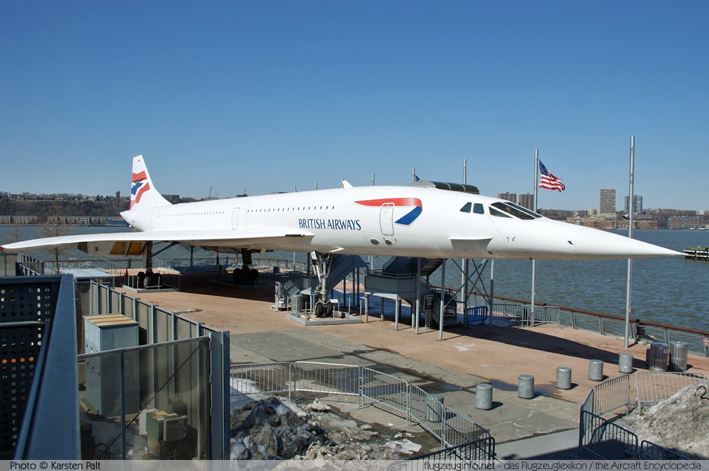 Aerospatiale / BAC Concorde 102 British Airways G-BOAD 210 Intrepid Air, Space & Sea Museum New York City, NY 2014-03-09 � Karsten Palt, ID 7883 Aerospatiale / BAC Concorde 102 British Airways G-BOAD 210 Intrepid Air, Space & Sea Museum New York City, NY 2014-03-09 � Karsten Palt, ID 7883