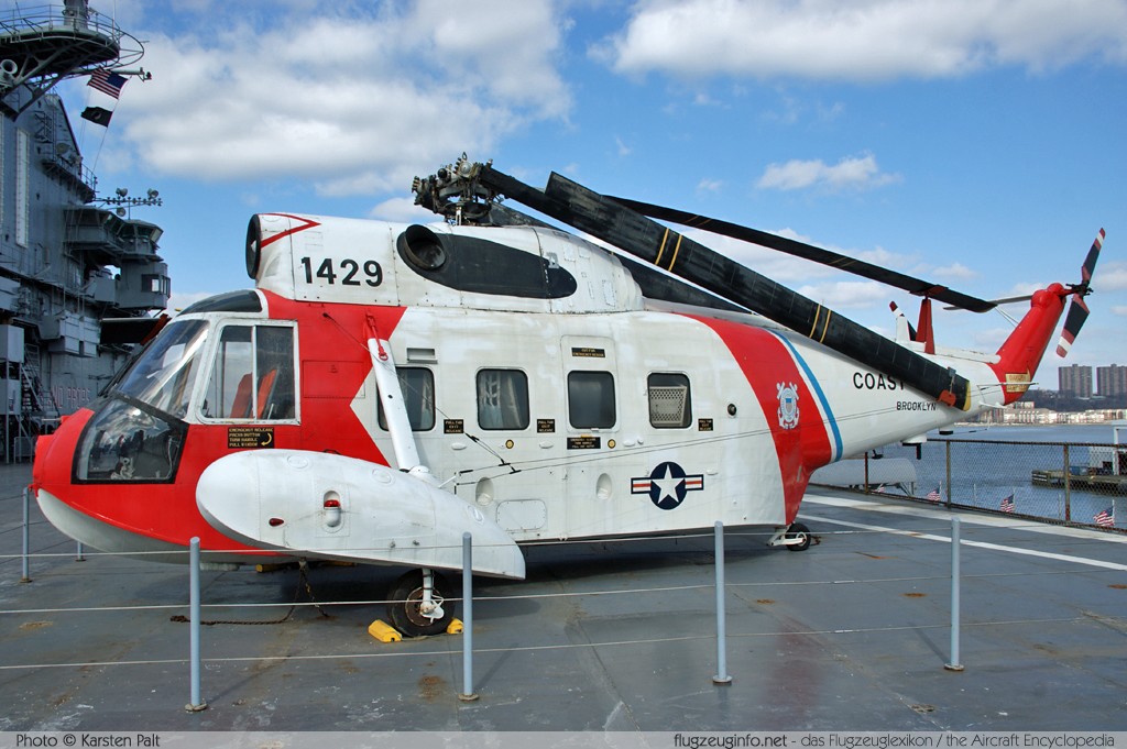 Sikorsky HH-52A Seaguard United States Coast Guard 1429 62117 Intrepid Air, Space & Sea Museum New York City, NY 2014-03-09 � Karsten Palt, ID 7904