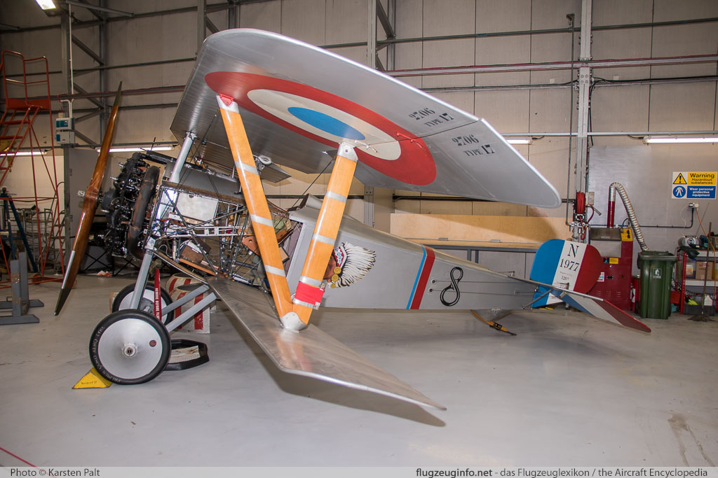 Nieuport 17 G-BWMJ Imperial War Museum Duxford Aerodrome (EGSU / QFO) 2016-07-10 � Karsten Palt, ID 13114 Nieuport 17 G-BWMJ Imperial War Museum Duxford Aerodrome (EGSU / QFO) 2016-07-10 � Karsten Palt, ID 13114