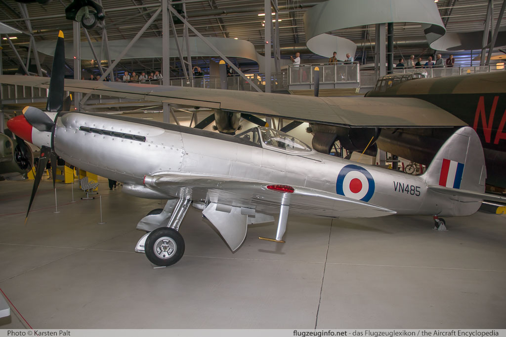 Supermarine Spitfire F.24 Royal Air Force VN485 SMAF/21567 Imperial War Museum Duxford Aerodrome (EGSU / QFO) 2016-07-10 � Karsten Palt, ID 13130 Supermarine Spitfire F.24 Royal Air Force VN485 SMAF/21567 Imperial War Museum Duxford Aerodrome (EGSU / QFO) 2016-07-10 � Karsten Palt, ID 13130