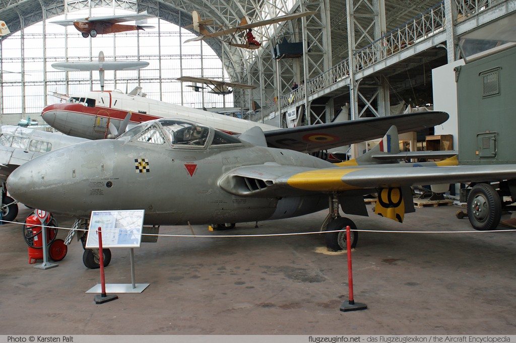 De Havilland DH 115 Vampire T.11 Royal Air Force XH292 15610 Koninklijk Legermuseum Brussel 2013-04-01 � Karsten Palt, ID 6514 De Havilland DH 115 Vampire T.11 Royal Air Force XH292 15610 Koninklijk Legermuseum Brussel 2013-04-01 � Karsten Palt, ID 6514