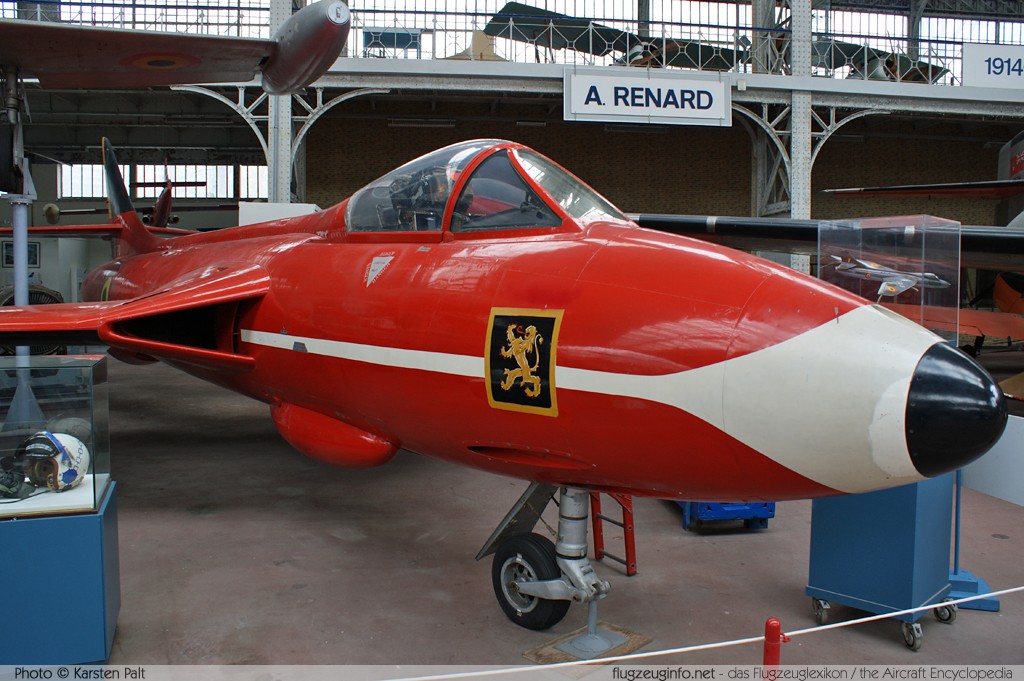 Hawker Hunter F.4 Belgian Air Force ID-46 AF-HOF-59 Koninklijk Legermuseum Brussel 2013-04-01 � Karsten Palt, ID 6536 Hawker Hunter F.4 Belgian Air Force ID-46 AF-HOF-59 Koninklijk Legermuseum Brussel 2013-04-01 � Karsten Palt, ID 6536