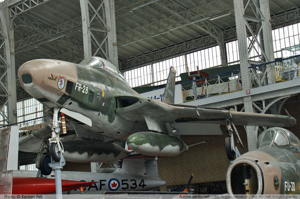 Republic RF-84F Thunderflash Belgian Air Force FR-28 Koninklijk Legermuseum Brussel 2013-04-01 � Karsten Palt, ID 6564 Republic RF-84F Thunderflash Belgian Air Force FR-28 Koninklijk Legermuseum Brussel 2013-04-01 � Karsten Palt, ID 6564