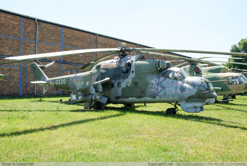 Mil Mi-24D Czech Air Force 0220 340220 Letecke Muzeum Kbely Prague 2014-06-08 � Karsten Palt, ID 10537