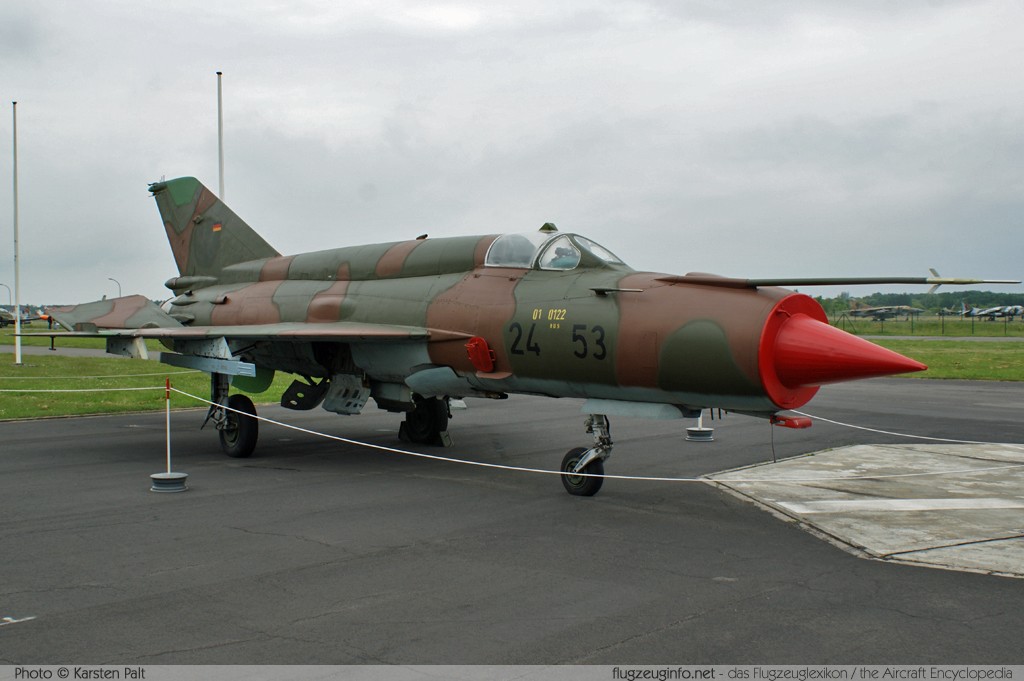 Mikoyan Gurevich MiG-21bis German Air Force / Luftwaffe 24+53 75035841 Luftwaffenmuseum Berlin - Gatow 2010-06-12 � Karsten Palt, ID 3561