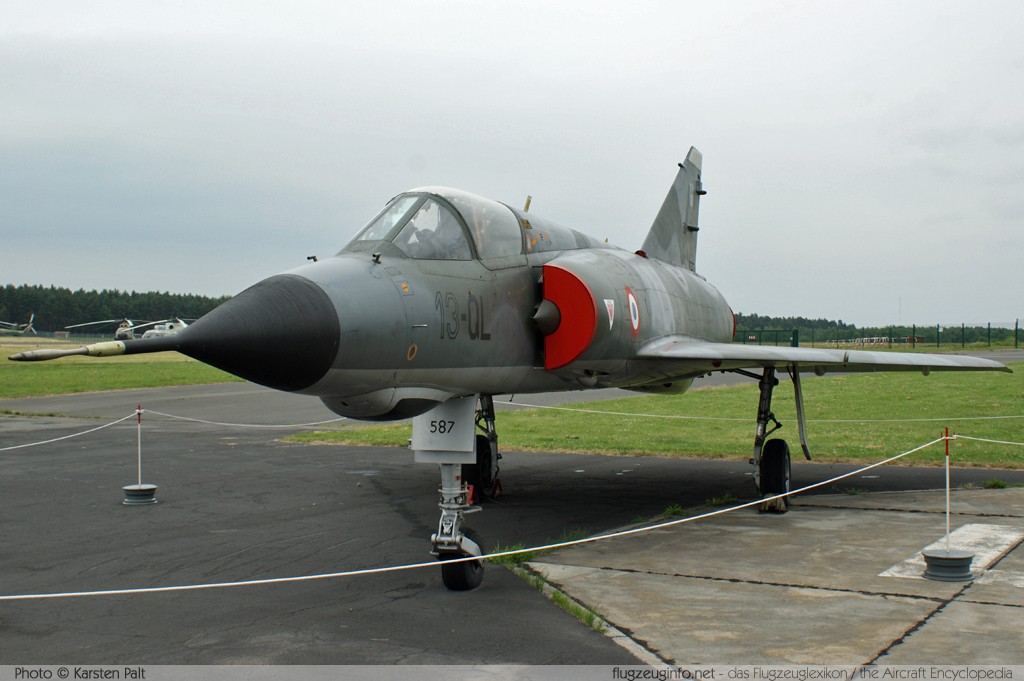 Dassault Mirage IIIE French Air Force / Armee de l Air 587 587 Luftwaffenmuseum Berlin - Gatow 2010-06-12 � Karsten Palt, ID 3576 Dassault Mirage IIIE French Air Force / Armee de l Air 587 587 Luftwaffenmuseum Berlin - Gatow 2010-06-12 � Karsten Palt, ID 3576