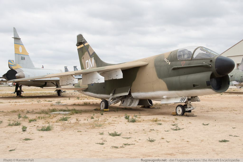 Ling-Temco-Vought LTV A-7D Corsair II United States Air Force (USAF) 69-6188 D-018 March Field Air Museum Riverside, CA 2015-06-04 � Karsten Palt, ID 11315