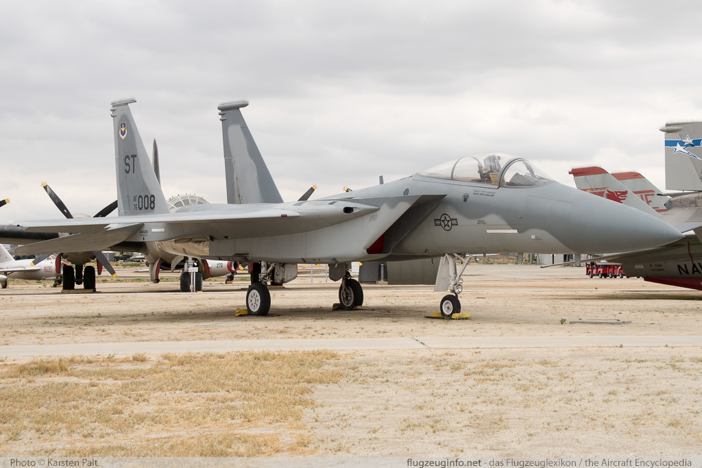 McDonnell Douglas F-15A Eagle United States Air Force (USAF) 76-0008 186/A160 March Field Air Museum Riverside, CA 2015-06-04 � Karsten Palt, ID 11325