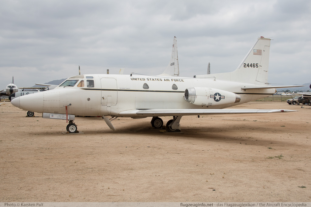 North American CT-39A Sabreliner United States Air Force (USAF) 62-4465 276-18 March Field Air Museum Riverside, CA 2015-06-04 � Karsten Palt, ID 11331 North American CT-39A Sabreliner United States Air Force (USAF) 62-4465 276-18 March Field Air Museum Riverside, CA 2015-06-04 � Karsten Palt, ID 11331