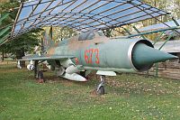 Mikoyan Gurevich MiG-21MF NVA - LSK/LV 673 966207 Luftfahrt- und Technik-Museumspark Merseburg 2011-10-08, Photo by: Karsten Palt