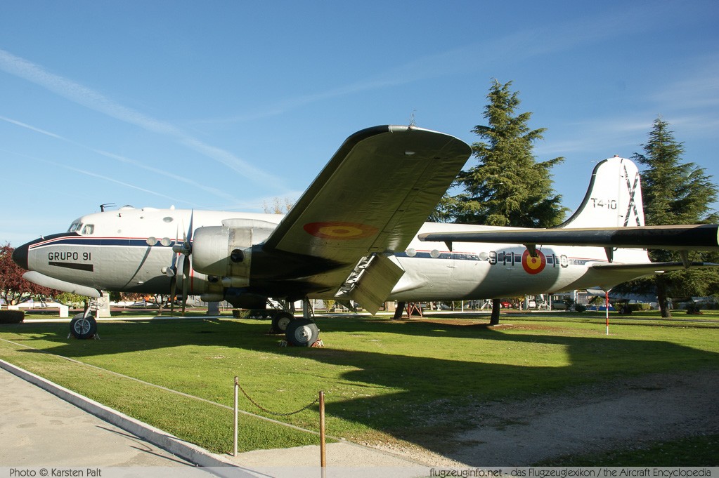 Douglas C-54A Skymaster Spanish Air Force T.4-10 10366 Museo del Aire Madrid 2014-10-23 � Karsten Palt, ID 10672 Douglas C-54A Skymaster Spanish Air Force T.4-10 10366 Museo del Aire Madrid 2014-10-23 � Karsten Palt, ID 10672