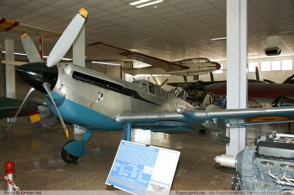 Hispano HA-1112-M1L Buchon Spanish Air Force C.4K-158 211 Museo del Aire Madrid 2014-10-23 � Karsten Palt, ID 10686
