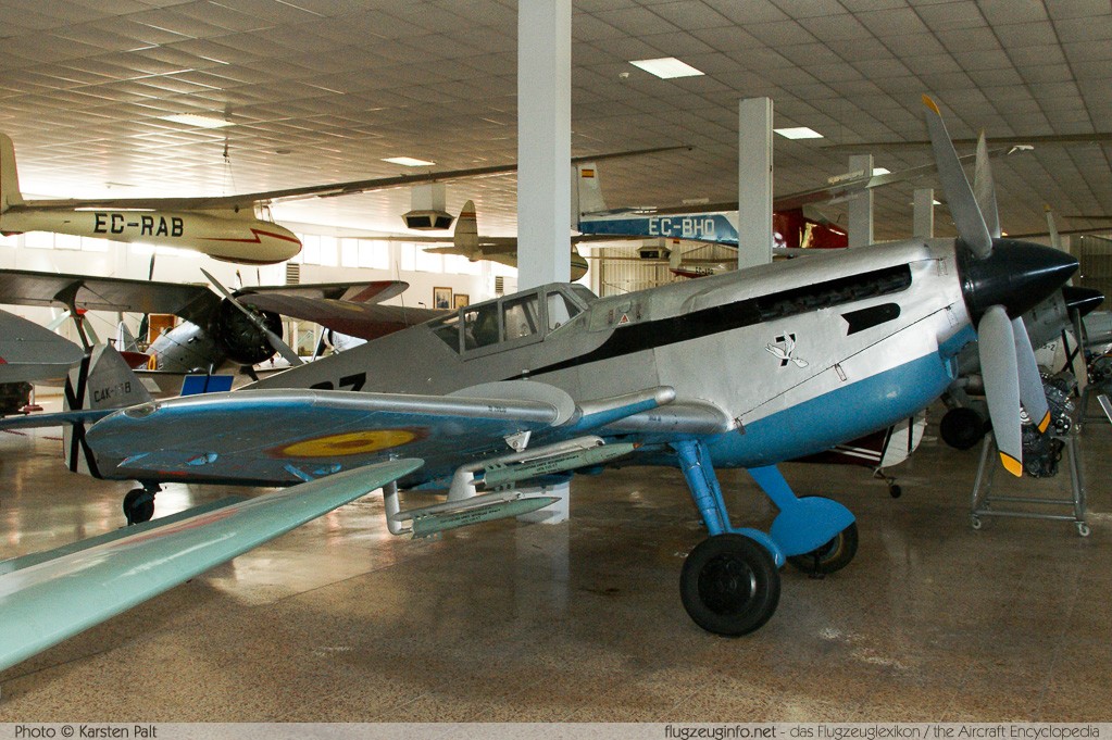 Hispano HA-1112-M1L Buchon Spanish Air Force C.4K-158 211 Museo del Aire Madrid 2014-10-23 � Karsten Palt, ID 10687