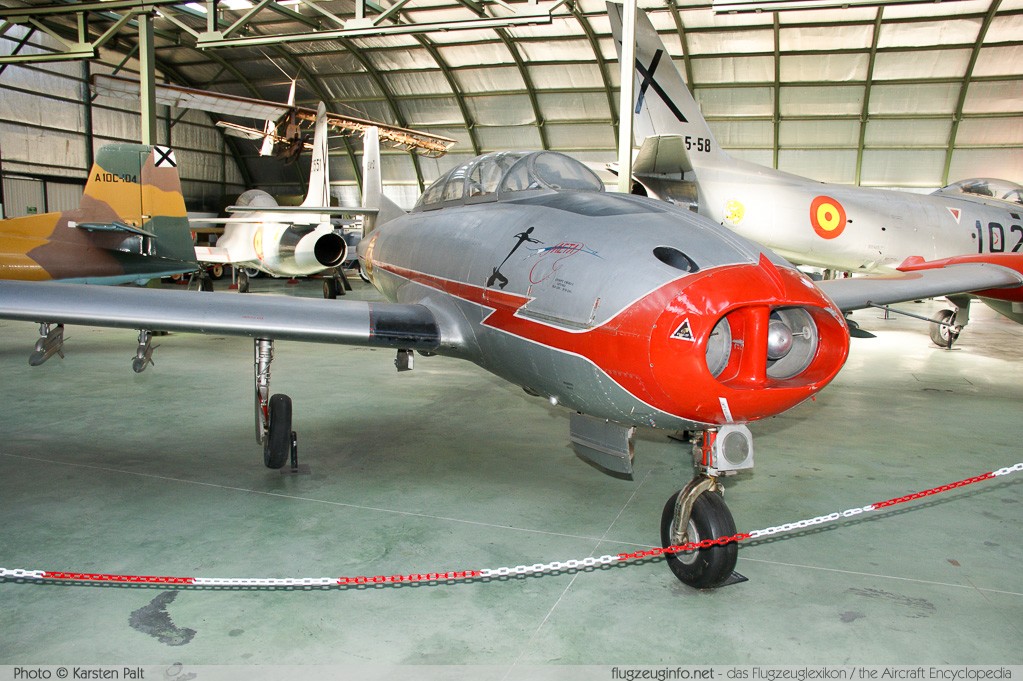Hispano HA-200R-1 Saeta Spanish Air Force XE.14-2 20/02 Museo del Aire Madrid 2014-10-23 � Karsten Palt, ID 10688 Hispano HA-200R-1 Saeta Spanish Air Force XE.14-2 20/02 Museo del Aire Madrid 2014-10-23 � Karsten Palt, ID 10688