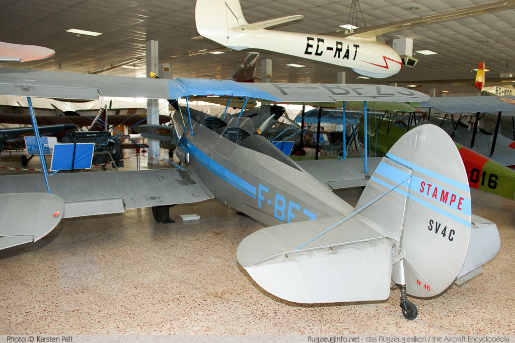 Stampe-Vertongen SV-4C F-BFZJ 46 Museo del Aire Madrid 2014-10-23 � Karsten Palt, ID 10739 Stampe-Vertongen SV-4C F-BFZJ 46 Museo del Aire Madrid 2014-10-23 � Karsten Palt, ID 10739