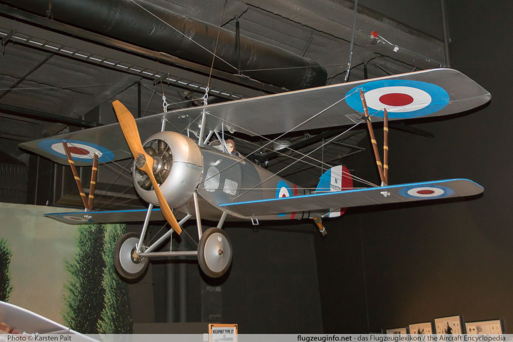 Nieuport 27 N5597M Museum of Flight Seattle, WA 2016-04-12 � Karsten Palt, ID 12457 Nieuport 27 N5597M Museum of Flight Seattle, WA 2016-04-12 � Karsten Palt, ID 12457