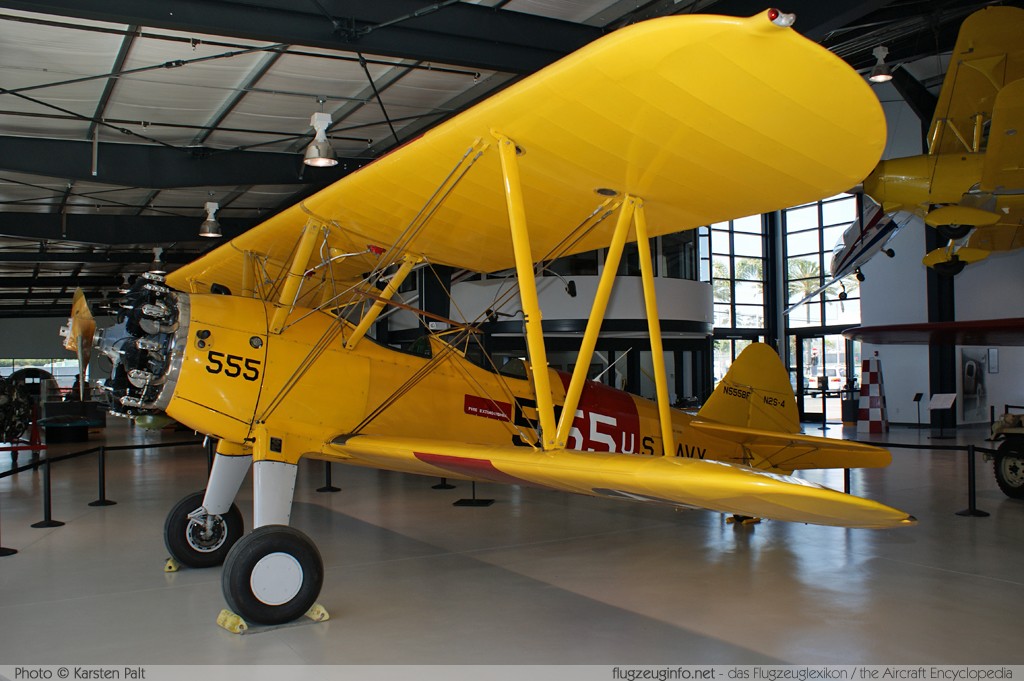 Boeing / Stearman PT-17 Kaydet (A-75N1) N555BF 75-2305 Museum of Flying Santa Monica, CA 2012-06-10 � Karsten Palt, ID 5859 Boeing / Stearman PT-17 Kaydet (A-75N1) N555BF 75-2305 Museum of Flying Santa Monica, CA 2012-06-10 � Karsten Palt, ID 5859