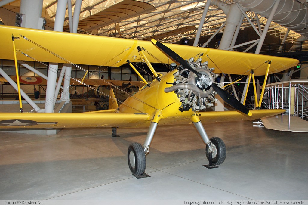 Boeing / Stearman N2S-5 Kaydet (E75) United States Navy 61064 NASM Udvar Hazy Center Chantilly, VA 2014-05-28 � Karsten Palt, ID 10235 Boeing / Stearman N2S-5 Kaydet (E75) United States Navy 61064 NASM Udvar Hazy Center Chantilly, VA 2014-05-28 � Karsten Palt, ID 10235