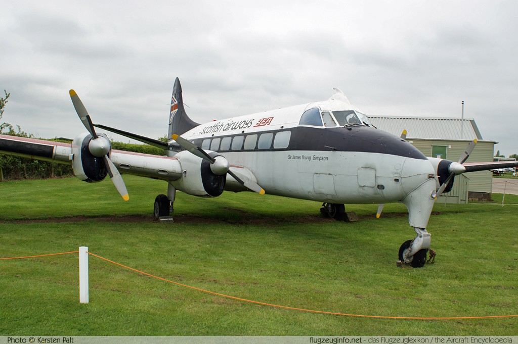 De Havilland DH 114 Heron 1B BEA - British European Airways Scottish Airways G-ANXB 14048 Newark Air Museum Winthorpe, Newark 2013-05-18 � Karsten Palt, ID 6921 De Havilland DH 114 Heron 1B BEA - British European Airways Scottish Airways G-ANXB 14048 Newark Air Museum Winthorpe, Newark 2013-05-18 � Karsten Palt, ID 6921