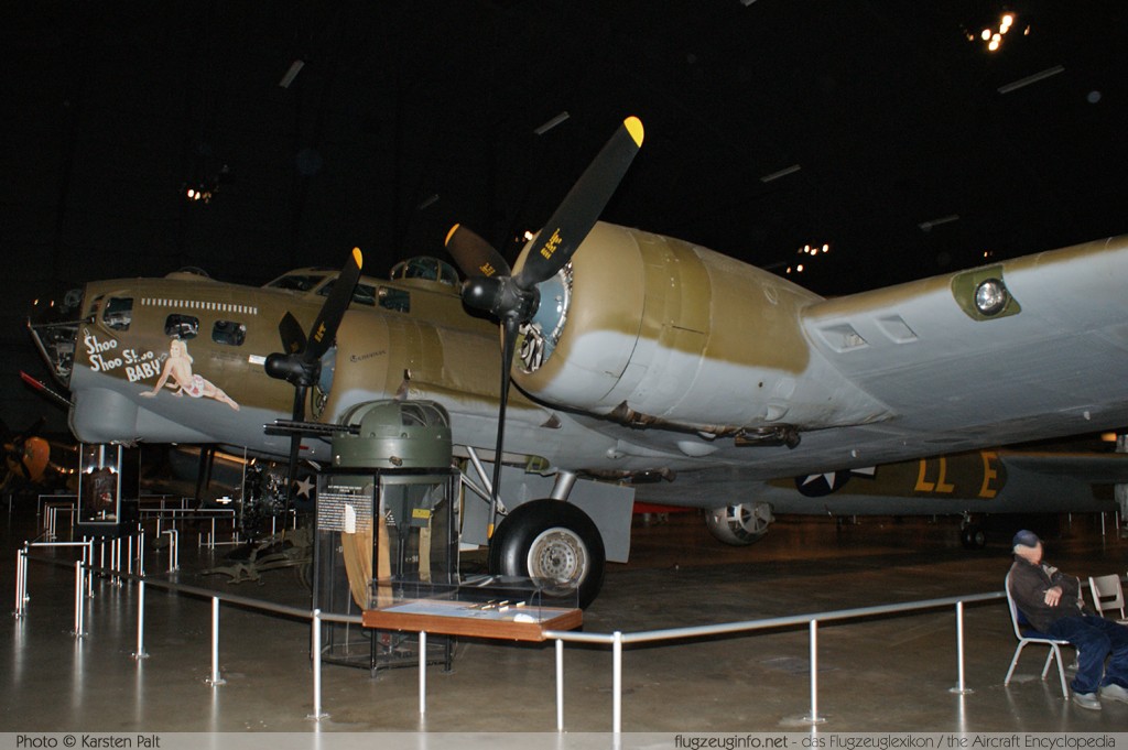 Boeing B-17G Flying Fortress United States Army Air Forces (USAAF) 42-32076 7190 National Museum of the United States Air Force Dayton, Ohio / USA (Wright-Patterson AFB) 2012-01-11 � Karsten Palt, ID 5331 Boeing B-17G Flying Fortress United States Army Air Forces (USAAF) 42-32076 7190 National Museum of the United States Air Force Dayton, Ohio / USA (Wright-Patterson AFB) 2012-01-11 � Karsten Palt, ID 5331
