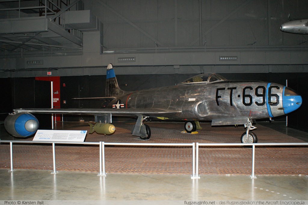 Lockheed F-80C Shooting Star United States Air Force (USAF) 49-0696 080-2444 National Museum of the United States Air Force Dayton, Ohio / USA (Wright-Patterson AFB) 2012-01-11 � Karsten Palt, ID 5399 Lockheed F-80C Shooting Star United States Air Force (USAF) 49-0696 080-2444 National Museum of the United States Air Force Dayton, Ohio / USA (Wright-Patterson AFB) 2012-01-11 � Karsten Palt, ID 5399