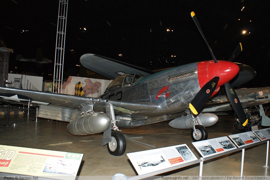 North American P-51D United States Air Force (USAF) 44-74936 122-41476 National Museum of the United States Air Force Dayton, Ohio / USA (Wright-Patterson AFB) 2012-01-11 � Karsten Palt, ID 5479 North American P-51D United States Air Force (USAF) 44-74936 122-41476 National Museum of the United States Air Force Dayton, Ohio / USA (Wright-Patterson AFB) 2012-01-11 � Karsten Palt, ID 5479