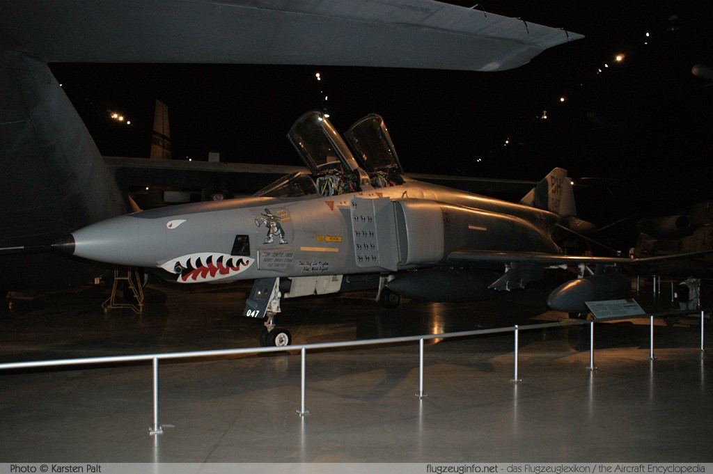 McDonnell RF-4C Phantom II United States Air Force (USAF) 64-1047 947 National Museum of the United States Air Force Dayton, Ohio / USA (Wright-Patterson AFB) 2012-01-11 � Karsten Palt, ID 5492 McDonnell RF-4C Phantom II United States Air Force (USAF) 64-1047 947 National Museum of the United States Air Force Dayton, Ohio / USA (Wright-Patterson AFB) 2012-01-11 � Karsten Palt, ID 5492