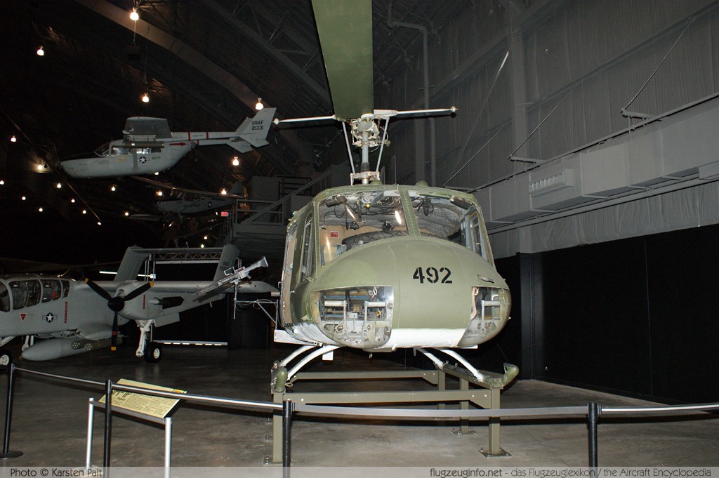 Bell Helicopter 205 UH-1P Iroquois United States Air Force (USAF) 64-15476 7026 National Museum of the United States Air Force Dayton, Ohio / USA (Wright-Patterson AFB) 2012-01-11 � Karsten Palt, ID 5515 Bell Helicopter 205 UH-1P Iroquois United States Air Force (USAF) 64-15476 7026 National Museum of the United States Air Force Dayton, Ohio / USA (Wright-Patterson AFB) 2012-01-11 � Karsten Palt, ID 5515