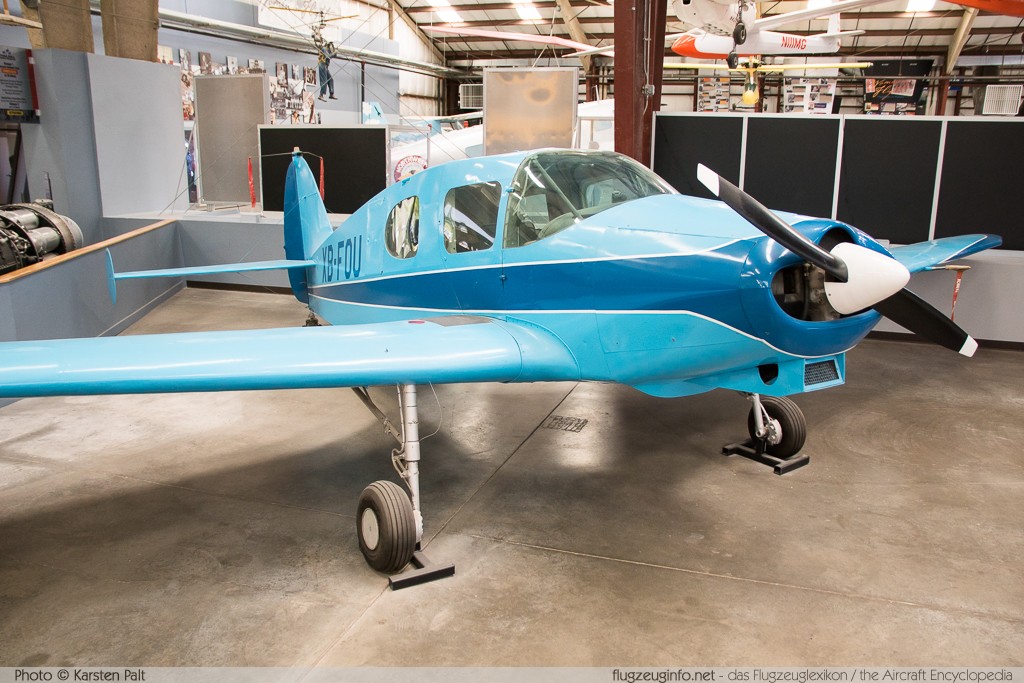 Bellanca 14-13-2 Crusair Senior XB-FOU 1551 Pima Air and Space Museum Tucson, AZ 2015-06-03 � Karsten Palt, ID 10903 Bellanca 14-13-2 Crusair Senior XB-FOU 1551 Pima Air and Space Museum Tucson, AZ 2015-06-03 � Karsten Palt, ID 10903