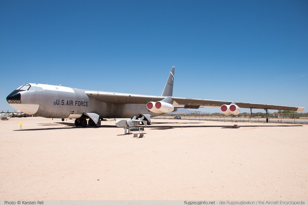 Boeing NB-52A Stratofortress United States Air Force (USAF) 52-0003 16493 Pima Air and Space Museum Tucson, AZ 2015-06-03 � Karsten Palt, ID 10928