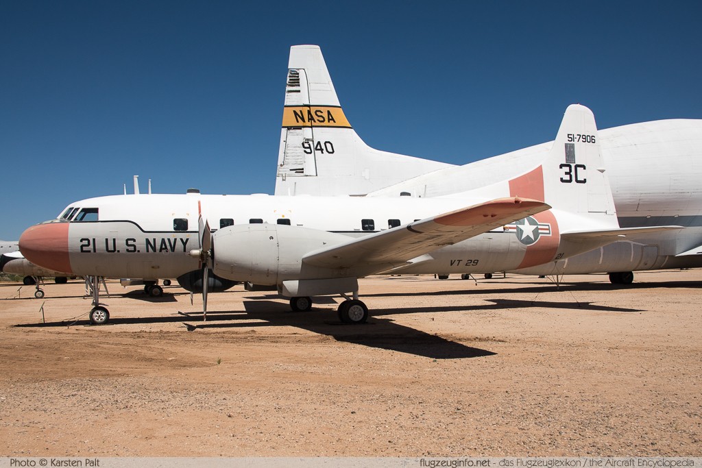 Convair T-29B Flying Classroom (240-27) United States Navy 51-7906 318 Pima Air and Space Museum Tucson, AZ 2015-06-03 � Karsten Palt, ID 10967 Convair T-29B Flying Classroom (240-27) United States Navy 51-7906 318 Pima Air and Space Museum Tucson, AZ 2015-06-03 � Karsten Palt, ID 10967