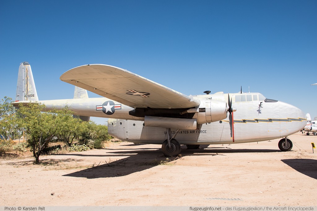 Fairchild C-82 Packet United States Air Force (USAF) 44-23006 10050 Pima Air and Space Museum Tucson, AZ 2015-06-03 � Karsten Palt, ID 11018