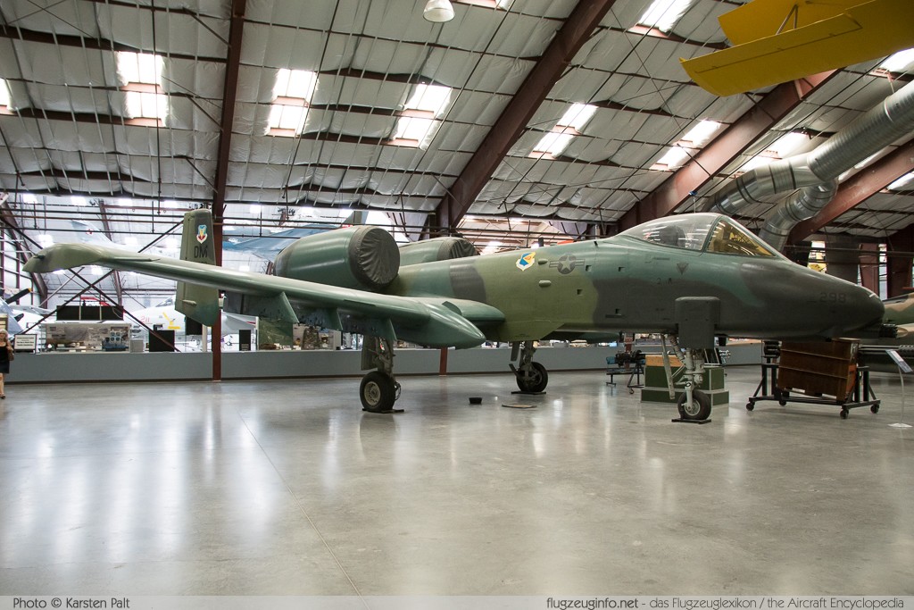 Fairchild Republic A-10A Thunderbolt II United States Air Force (USAF) 75-0298 A10-0047 Pima Air and Space Museum Tucson, AZ 2015-06-03 � Karsten Palt, ID 11023 Fairchild Republic A-10A Thunderbolt II United States Air Force (USAF) 75-0298 A10-0047 Pima Air and Space Museum Tucson, AZ 2015-06-03 � Karsten Palt, ID 11023
