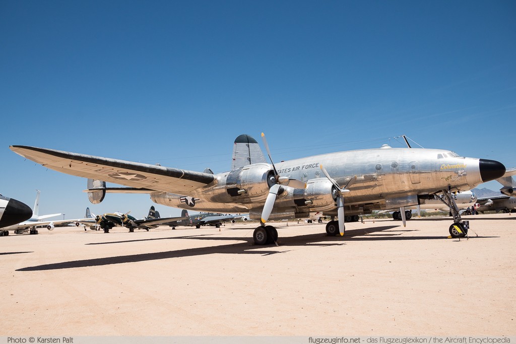 Lockheed C-121A Constellation (L-749) United States Air Force (USAF) 48-0614 2606 Pima Air and Space Museum Tucson, AZ 2015-06-03 � Karsten Palt, ID 11081 Lockheed C-121A Constellation (L-749) United States Air Force (USAF) 48-0614 2606 Pima Air and Space Museum Tucson, AZ 2015-06-03 � Karsten Palt, ID 11081