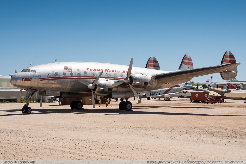 Lockheed L-049 Constellation TWA - Trans World Airlines N90831 1970 Pima Air and Space Museum Tucson, AZ 2015-06-03 � Karsten Palt, ID 11091 Lockheed L-049 Constellation TWA - Trans World Airlines N90831 1970 Pima Air and Space Museum Tucson, AZ 2015-06-03 � Karsten Palt, ID 11091