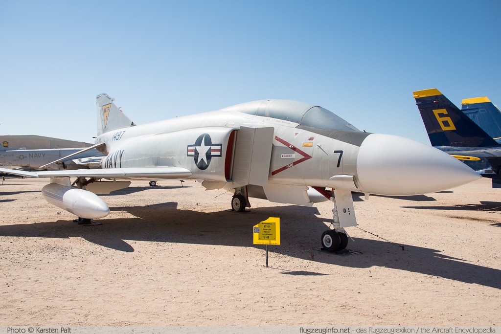 McDonnell YF-4J Phantom II United States Navy 151497 655 Pima Air and Space Museum Tucson, AZ 2015-06-03 � Karsten Palt, ID 11128 McDonnell YF-4J Phantom II United States Navy 151497 655 Pima Air and Space Museum Tucson, AZ 2015-06-03 � Karsten Palt, ID 11128