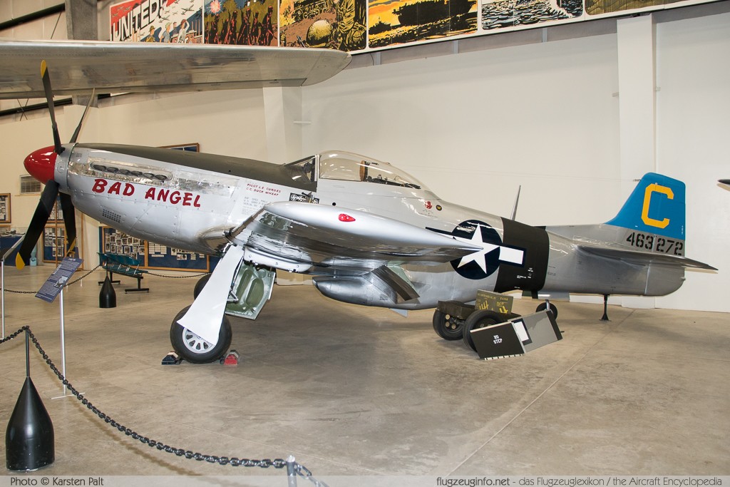 North American P-51D Mustang United States Army Air Forces (USAAF) 44-63272 122-30997 Pima Air and Space Museum Tucson, AZ 2015-06-03 � Karsten Palt, ID 11155 North American P-51D Mustang United States Army Air Forces (USAAF) 44-63272 122-30997 Pima Air and Space Museum Tucson, AZ 2015-06-03 � Karsten Palt, ID 11155