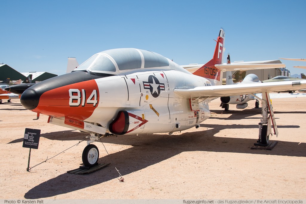 North American T-2C Buckeye United States Navy 157050 332-21 Pima Air and Space Museum Tucson, AZ 2015-06-03 � Karsten Palt, ID 11160 North American T-2C Buckeye United States Navy 157050 332-21 Pima Air and Space Museum Tucson, AZ 2015-06-03 � Karsten Palt, ID 11160